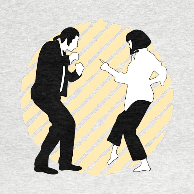 pulp fiction t-shirt by radartshop